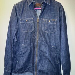New BELSTAFF Men's Blue Denim Jacket